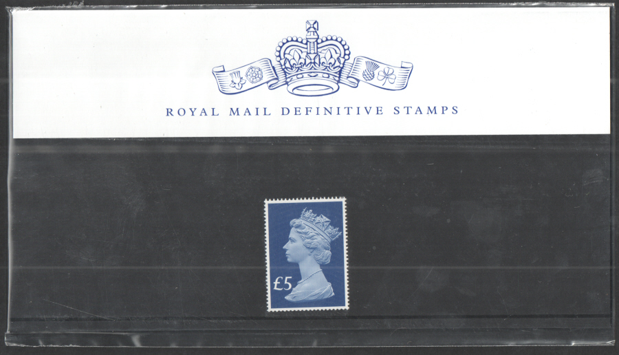 (image for) 2017 £5 Machin Definitive Royal Mail Presentation Pack 105